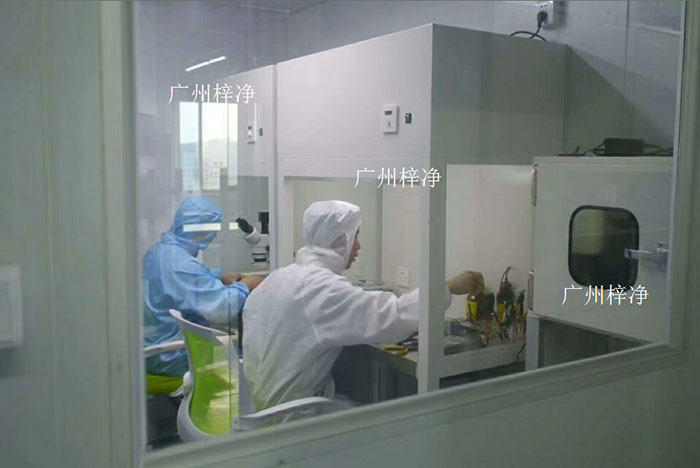 洁净工作台安装在净化车间人员工作区